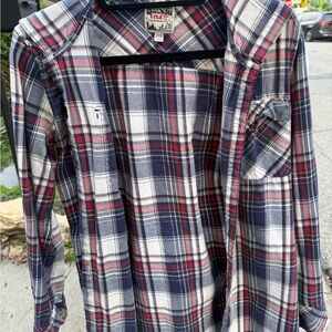 TNA Multicolor Plaid Cotton Shirt